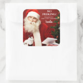 Santa Claus No Peking Gift Stickers (Tas)