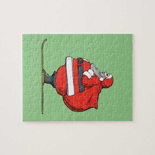 SANTA CLAUS NOËL PUZZLE (Horizontal)