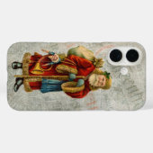Santa Claus Old World  Style Case-Mate iPhone Case (Achterkant (horizontaal))