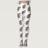santa claus opossum leggings (Voorkant)