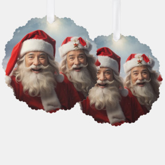 Santa Claus Ornament Kaart