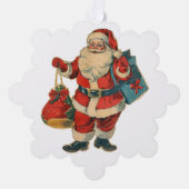 Santa Claus Ornament Kaart (Voorkant)