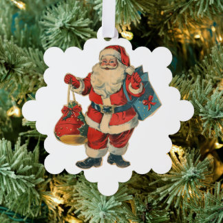 Santa Claus Ornament Kaart