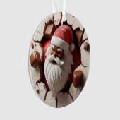 Santa Claus Ornament with Festive Cheer (devant)