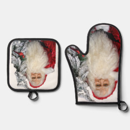Santa Claus Ovenwant & Pannenlap Set