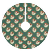 Santa Claus Pattern Kerstboom Rok (Voorkant)