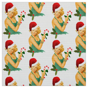 santa claus pin stof