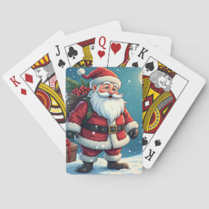 Santa Claus Pokerkaarten