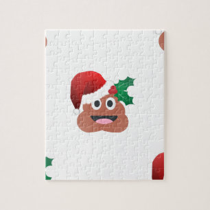 santa claus poop emoji legpuzzel