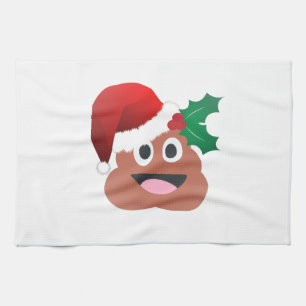 santa claus poop emoji theedoek