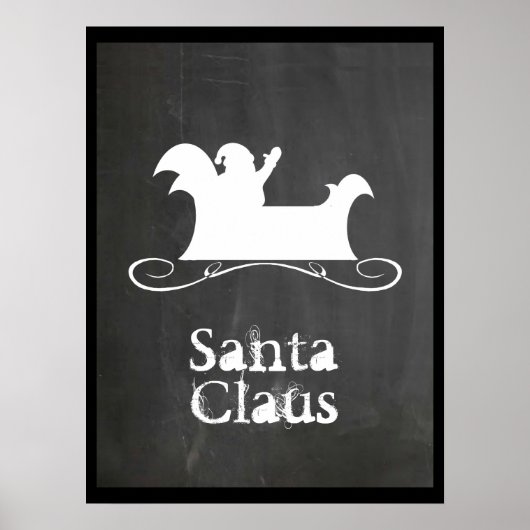 Santa Claus Poster (Voorkant)