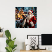 Santa Claus Poster (Thuiskantoor)