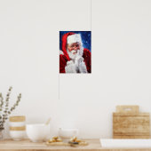 santa claus poster (Keuken)