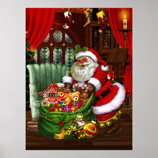 Santa Claus. Poster (Voorkant)