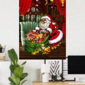 Santa Claus. Poster (Thuiskantoor)