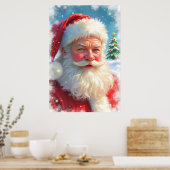 Santa Claus Poster (Keuken)