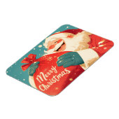 Santa Claus Preparing Christmas Gifts Magneet (Linkerzijde)