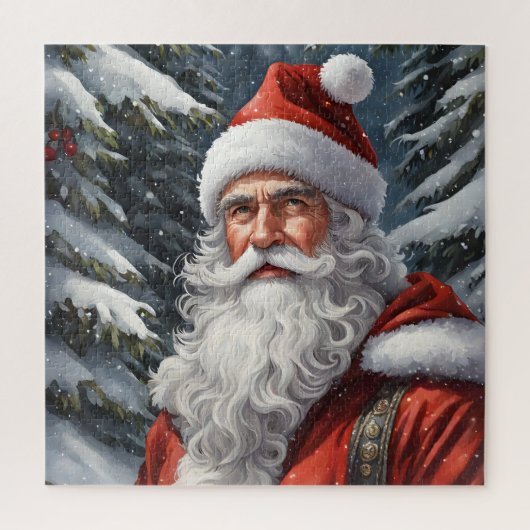 Santa Claus Puzzle Legpuzzel (Verticaal)