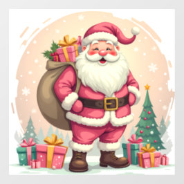 Santa Claus Raamsticker