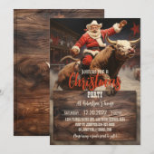 Santa Claus Rodeo Kaart (Voorkant / Achterkant)