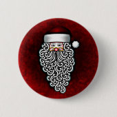 santa claus ronde button 5,7 cm (Voorkant)