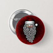 santa claus ronde button 5,7 cm (Voorkant /achterkant)