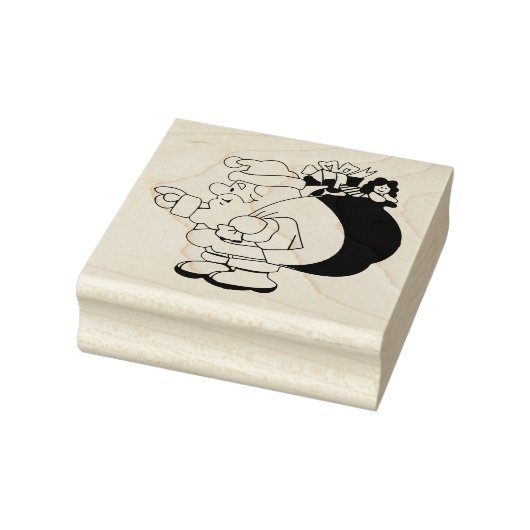 Santa Claus Rubberstempel (Stempel)