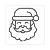 Santa Claus Rubberstempel (Afrduk)
