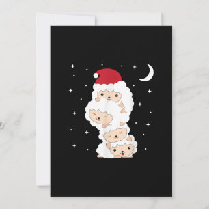 Santa Claus Sheep Christmas Lamb Farm Animals Gift
