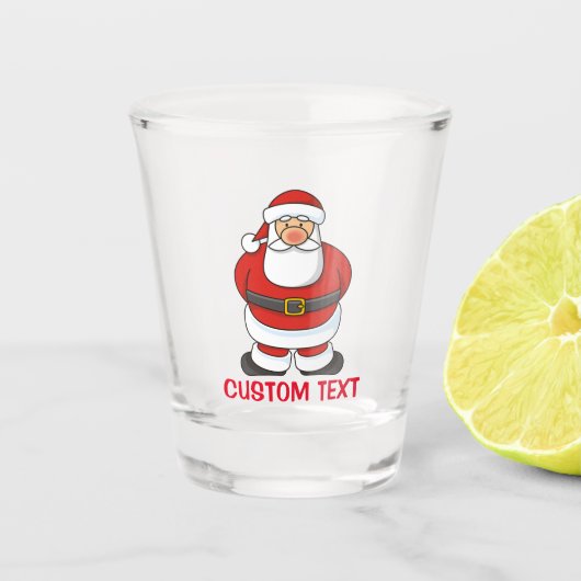 Santa Claus Shot Glas (Voorkant)