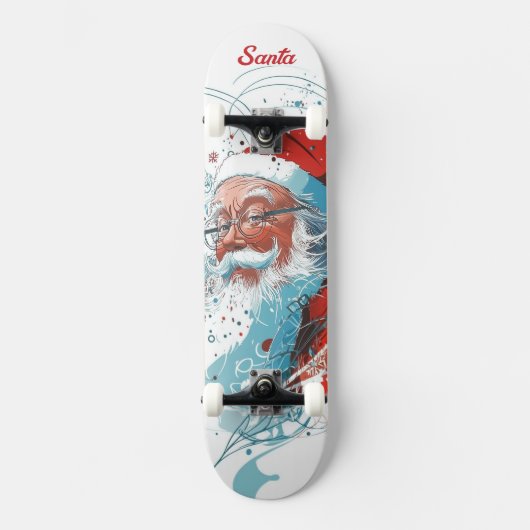 Santa Claus Skateboard (Voorkant)