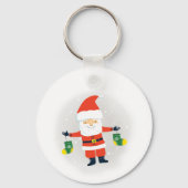 Santa Claus Sleutelhanger (Voorkant)
