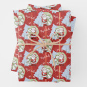 Santa Claus, Snowman, Père Noël Papier d'enveloppe (En situation)