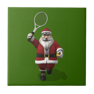 Santa Claus-speltennis Tegeltje