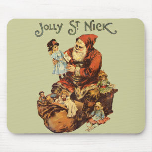 Santa Claus St. Nickn Art Print Muismat