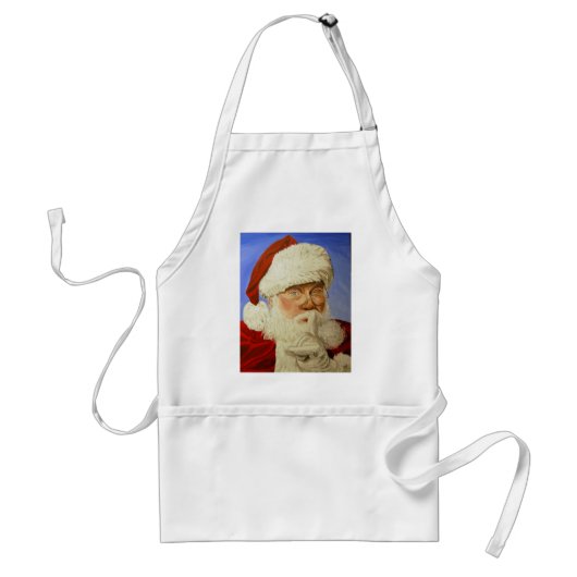 Santa Claus Standaard Schort (Voorkant)