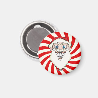 Santa Claus Starburst Screwball Graphics Magneet