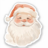 Santa Claus Sticker  (Recto)