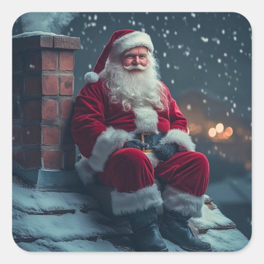 Santa Claus Stickers (Voorkant)