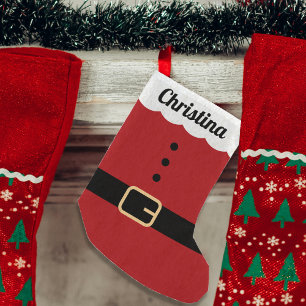 Santa Claus Suit Kleine Kerstsok
