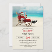 Santa Claus Summer Kaart (Voorkant)