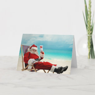 Santa Claus Summer Kaart