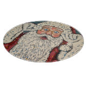 Santa Claus Surprise Snijplank (Hoek)