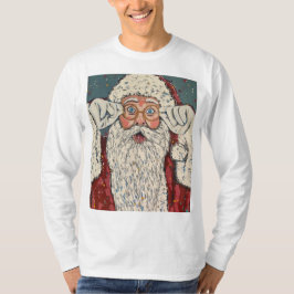 Santa Claus Surprised T-shirt