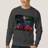santa claus sweatshirt (Devant)