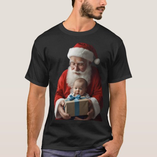 santa claus t-shirt (Voorkant)