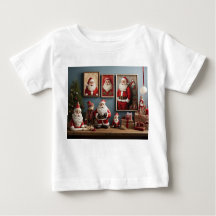 santa claus t-shirt enfant