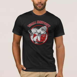 Santa Claus - Team Naughty T-shirt