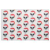 santa claus tissu émoji alien (Fat Quarter)