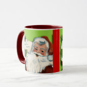Santa Claus Travel- of koffiehandjes, steins Mok (Voorkant links)
